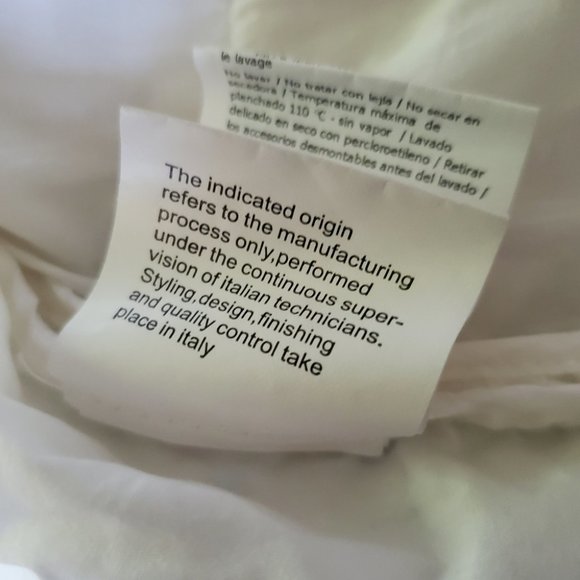 LUISA SPAGNOLI | Floral Lace  White Bridal White Collared Blazer - Picture 11 of 11